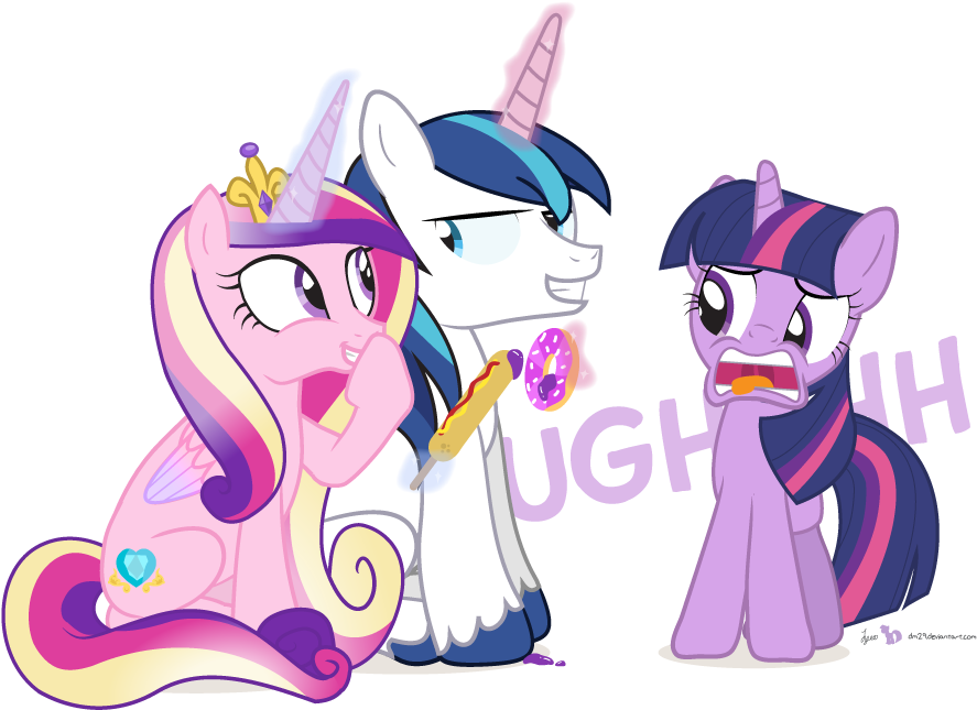 Dm29, Corndog, Disgusted, Do Not Want, Donut, Female, - Food Vector Mlp (950x690)
