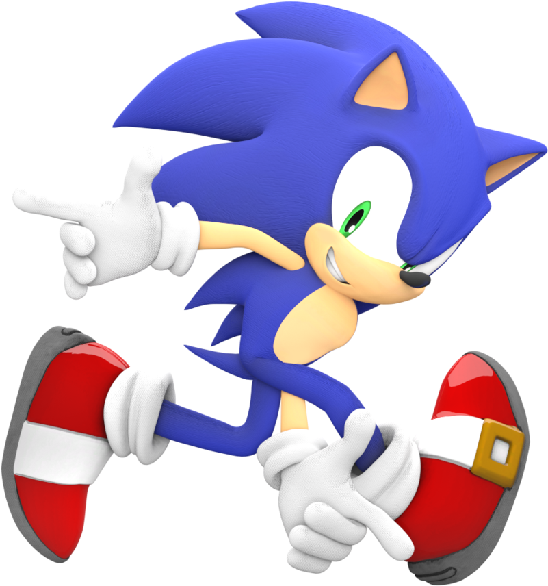 Sonic Adventure 1 Pose Remake By Nibrocrock - Sonic Adventure 1 Sonic (894x894)