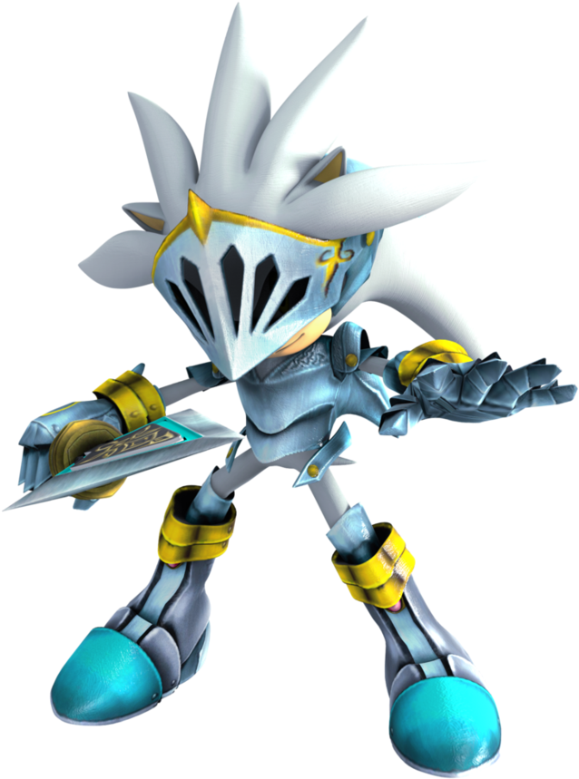 Sir Galahad [knight Of Perfection] Render By Nibroc-rock - Sonic And The Black Knight Sir Galahad (894x894)