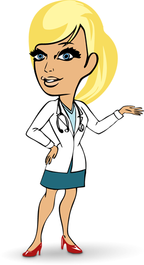 Hotel Marketing - Cartoon Doctor Woman Png (288x528)
