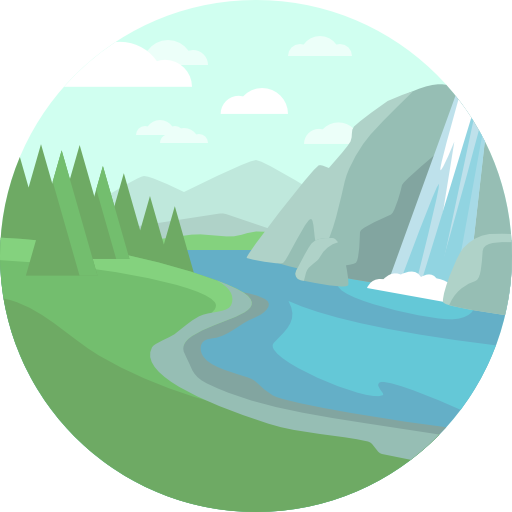 Landscape Computer Icons Nature Clip Art - Scenery Icon Png (512x512)