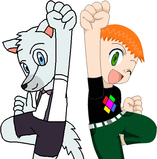 Alex And Dr Wolf By Wolf Prince Leon - Cartoon (510x510)