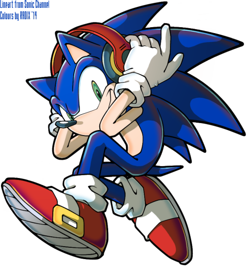 Sonic The Hedgehog - Sonic The Hedgehog Headphones (500x540)