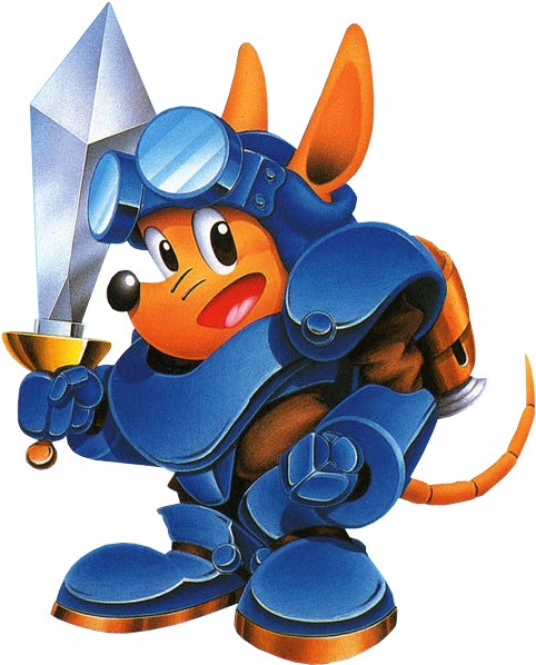 Rocket Knight Adventures - Rocket Knight Adventures Sparkster (544x653)