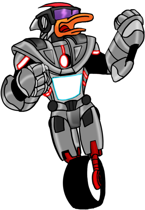 Revision Gizmo Duck By Frame10 - Cartoon (600x784)