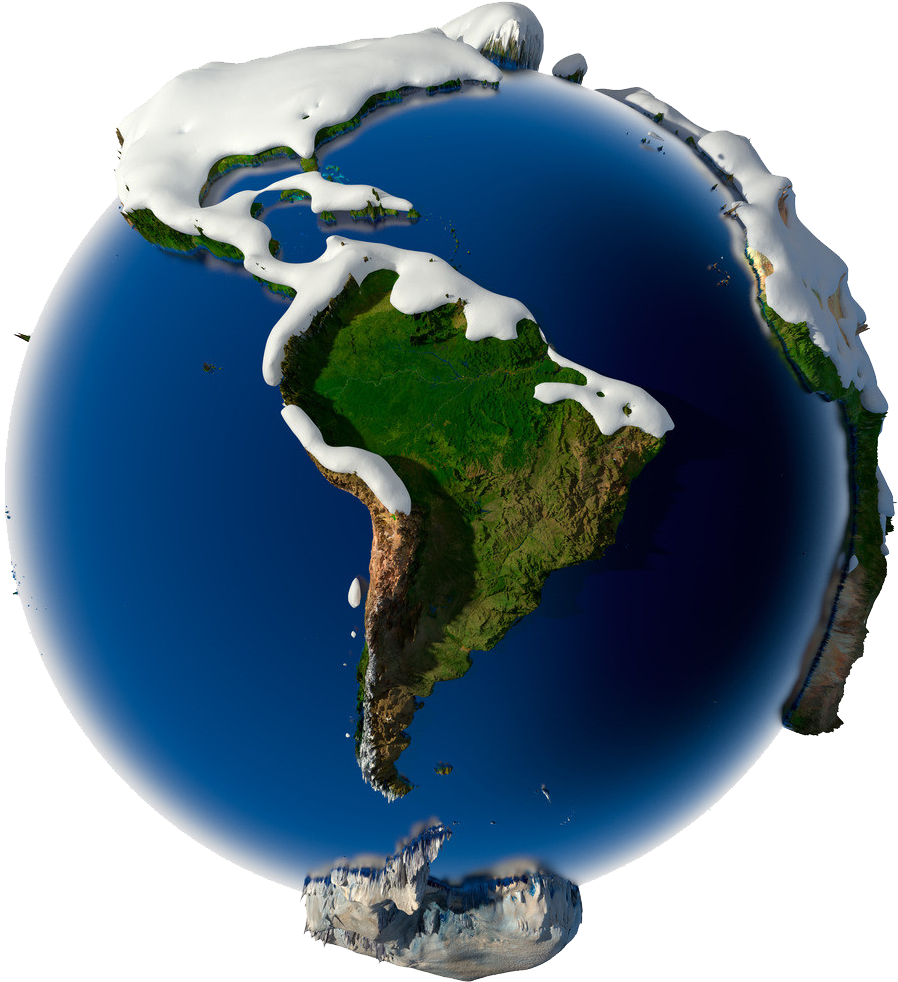 Earth Snow Planet Illustration - Earth Snow Planet Illustration (1024x1024)