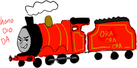 Happy National Train Day Im So Tired So Have Dio - Art (500x255)