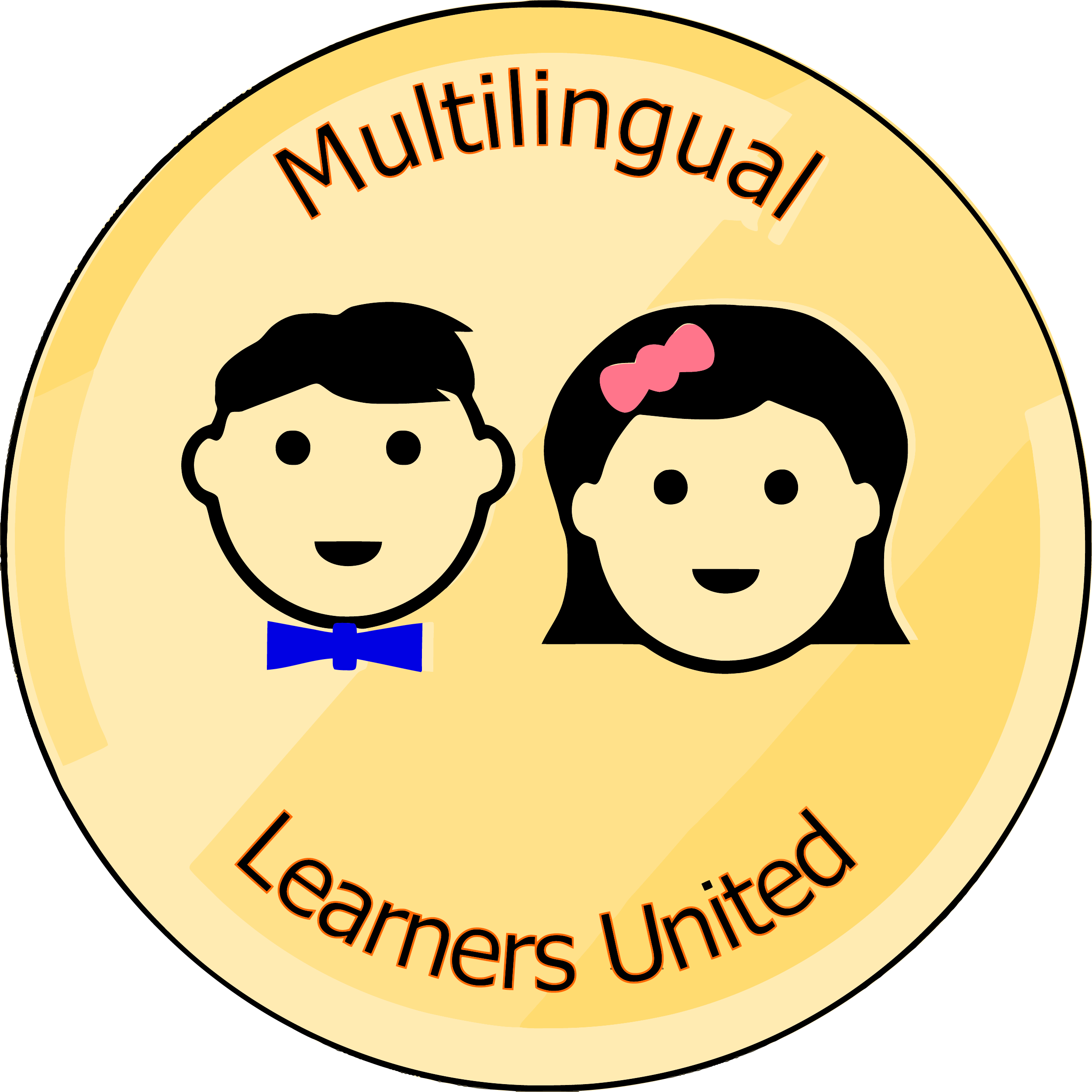 Multilingual Learners United Logo Modification Clip - Clip Art (2500x2500)