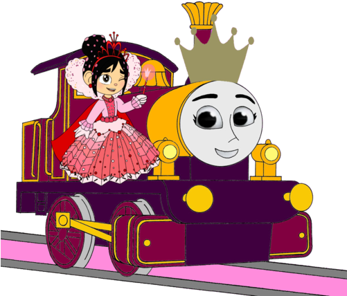 Thomas The Tank Engine Wallpaper Possibly Containing - Thomas And Friends Kiss (500x435)