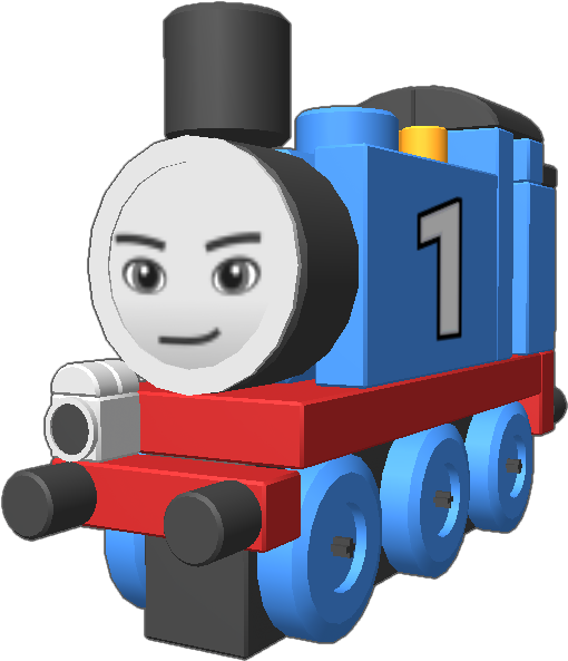 You Might Need To Edit Him To Make Him Work On Rails - Thomas The Tank Engine (768x768)