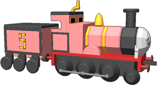 James Is Crying Because He Is Pink - Locomotive (768x768)