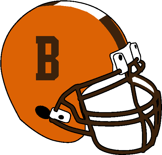 For This One I Went With More Of A Cleveland Cavs Look - Cleveland Browns Helmet (579x572)