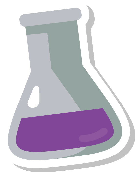 Chemistry Test Tube Experiment Bottle - Tubo De Ensaio Png (551x698)