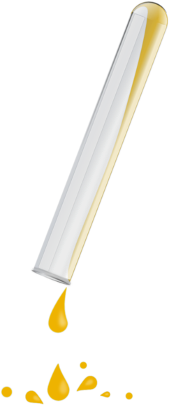 Test Tube Dripping - Dripping Test Tube (256x603)