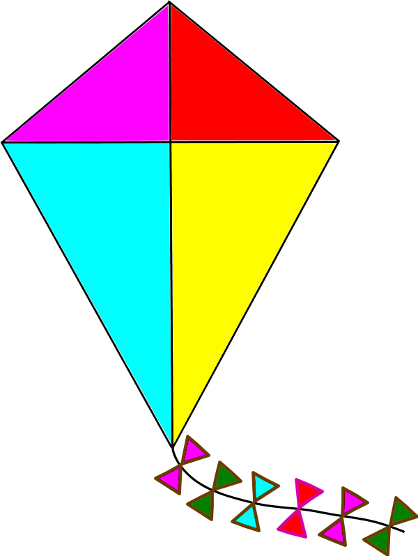 Kite Clip Art (600x798)