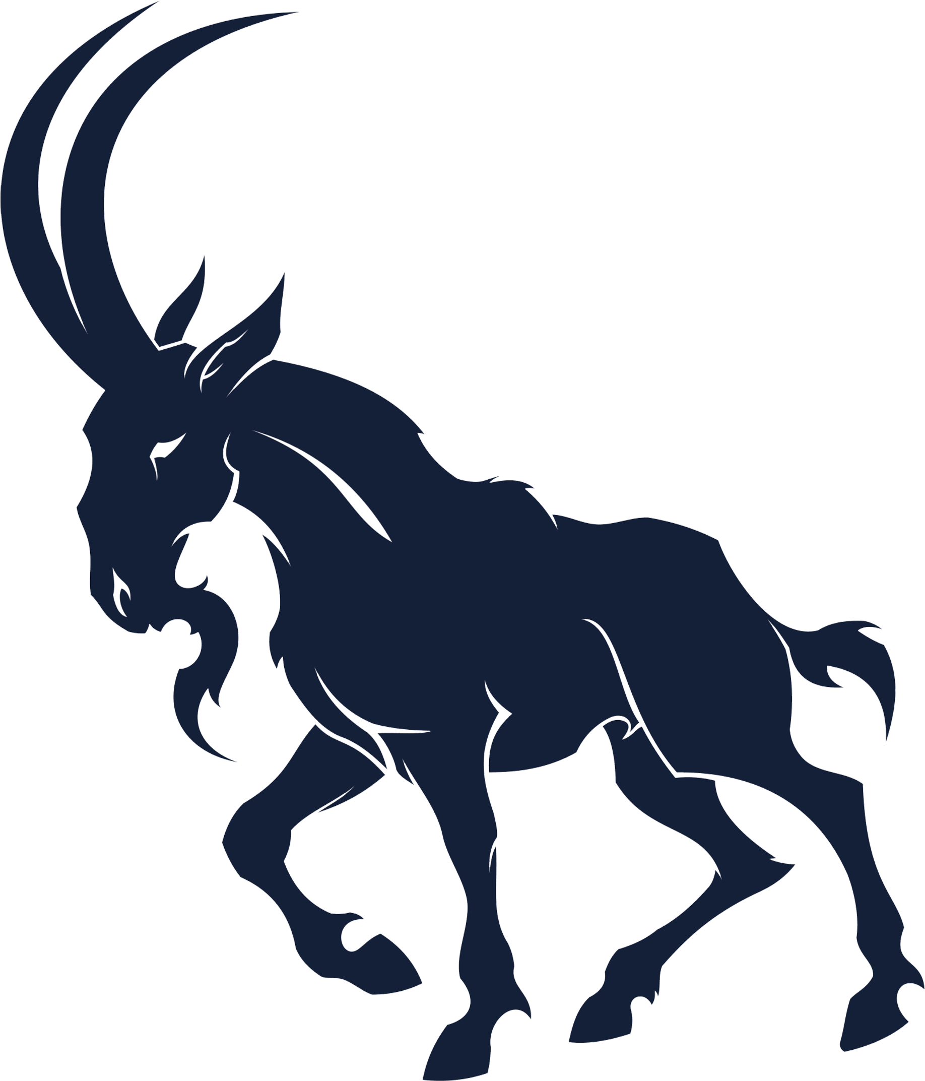 Nigerian Dwarf Goat Sheep Alpine Ibex Antelope - Goat Tattoo (2440x2381)