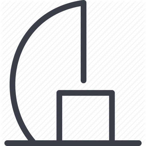 Building - Barcelona Skyline White Png (512x512)