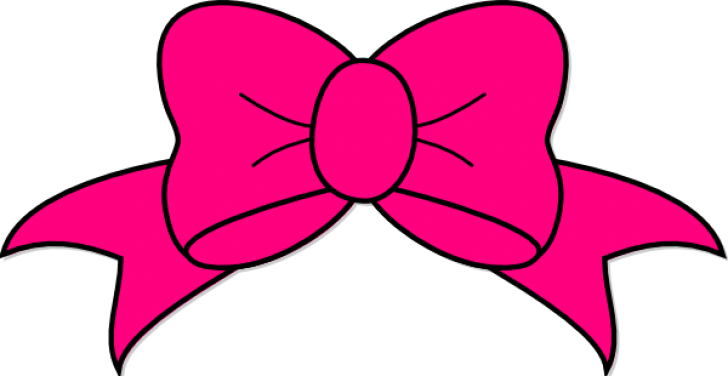 Permalink To Bow Clipart Turtle Clipart - Pink Bow Clipart (728x376)
