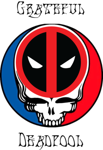 Grateful Deadpool - Grateful Dead Steal Your Face (331x479)
