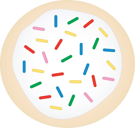 Imagery Created For A Mock Cookie Store Website Called - Circle (444x422)