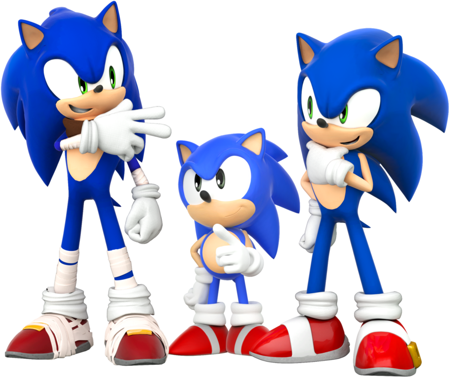 Two Face Dark Knight Toy Download - Classic Modern And Boom Sonic (991x807)