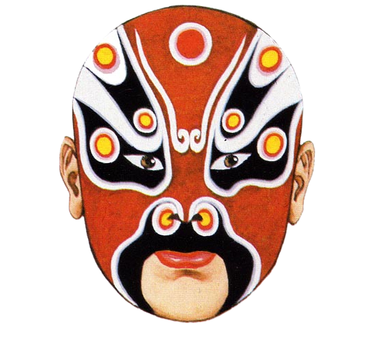 Peking Opera Chinese Opera Mask Painting - Peking Opera Chinese Opera Mask Painting (1000x1000)