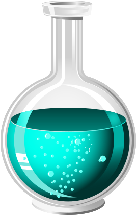 Laboratory Flask Chemistry Erlenmeyer Flask Clip Art - Chemistry Bottle (500x500)