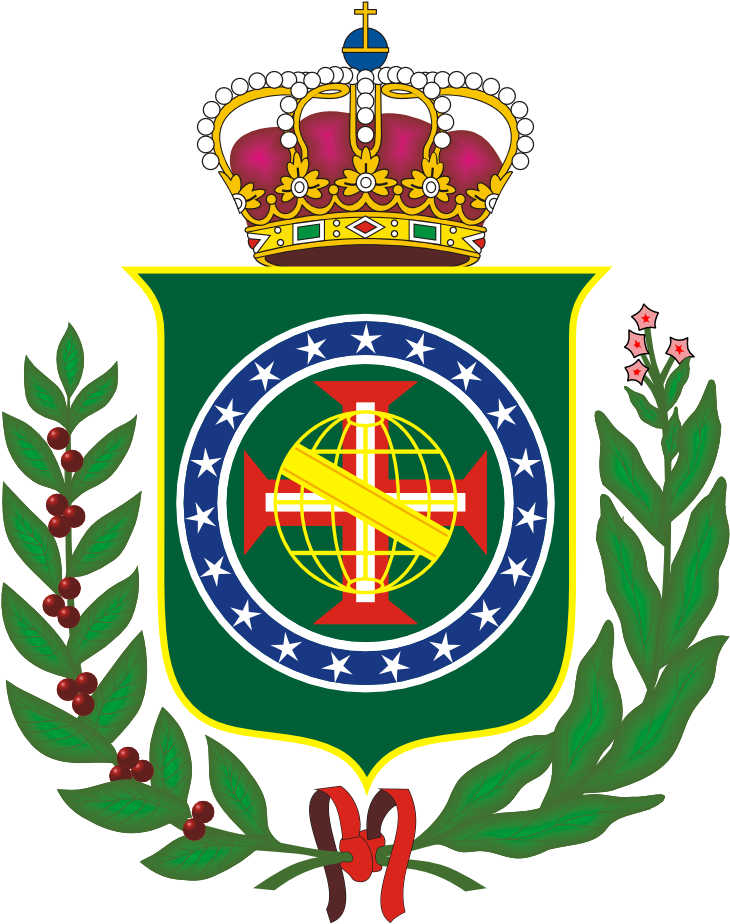 Coa Regent Prince Of Brazil Flag Flags Of The World - Brasão Da Familia Imperial (777x947)