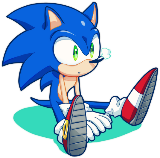 Sonic The Hedgehogknightsonic - Sonic The Hedgehog (551x603)