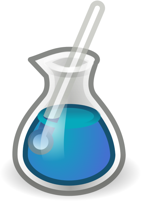 Erlenmeyer Flask Icon - Science Project (768x768)