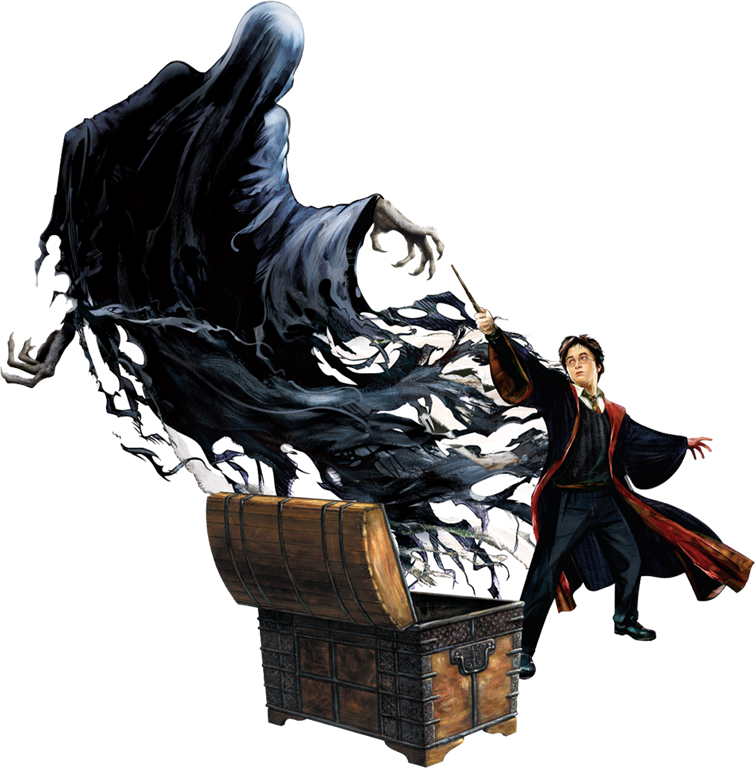 Harry With Dementor™ - Harry Potter And Dementor (755x768)