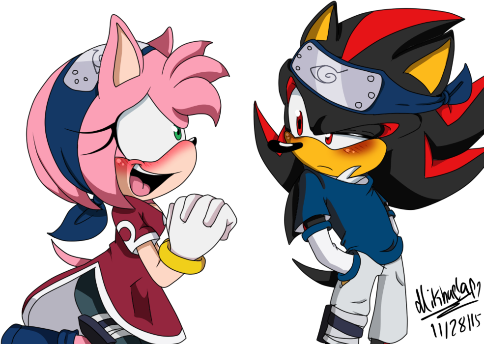 Sasuke Uchiha Sakura Haruno Amy Rose Shadow The Hedgehog - Sasuke Uchiha Sakura Haruno Amy Rose Shadow The Hedgehog (1024x787)