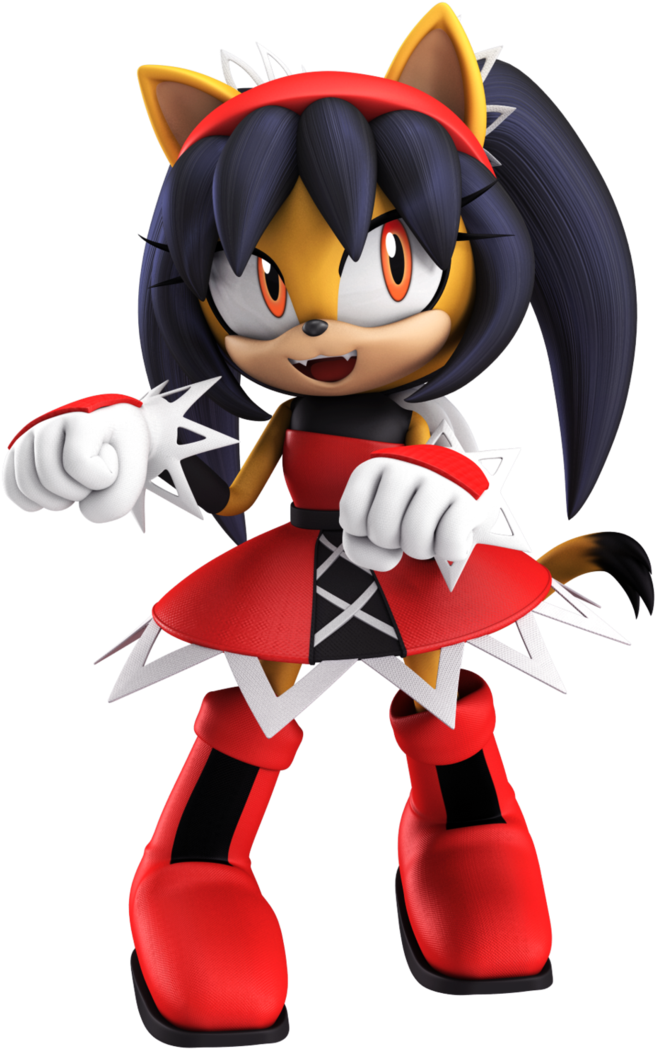 Honey The Cat By Elesis-knight - Fiona Fox 3d Render (724x1102)