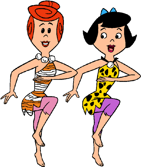 Flintstones Characters Betty - Flintstones Coloring Pages (600x600)