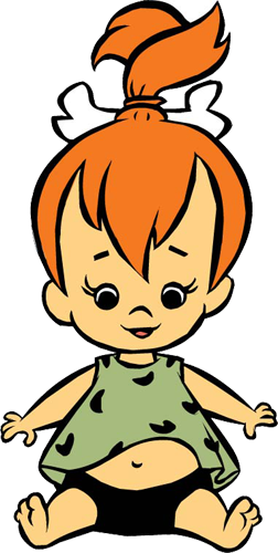Flintstones - Pebbles Flintstone (252x500)