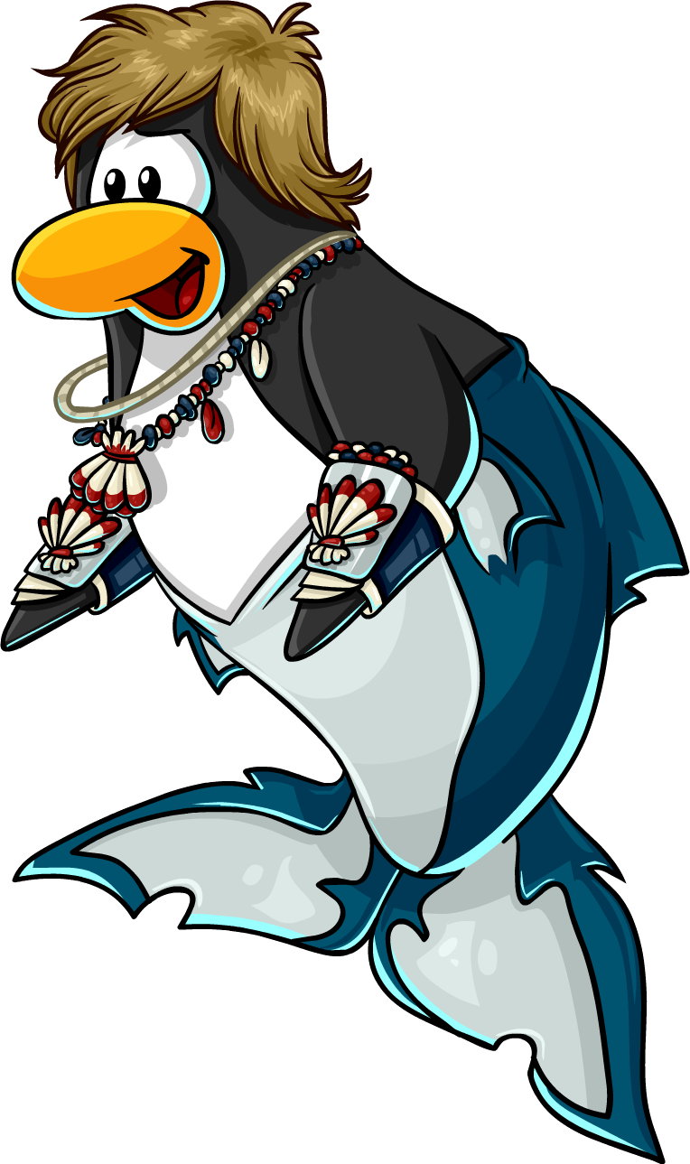 Flippers Clipart Club Penguin - Club Penguin Flippers (764x1289)