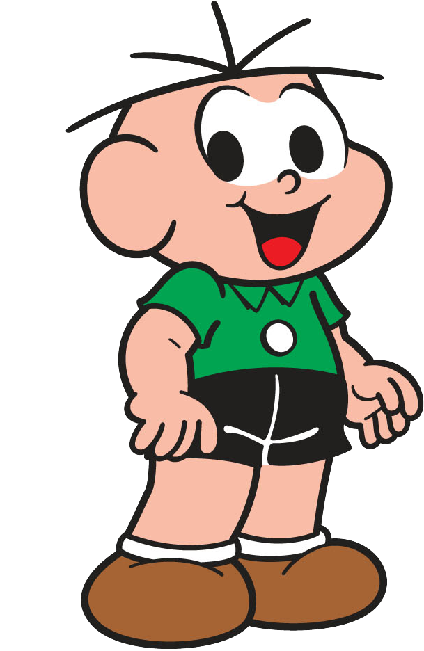 Monica's Gang - Aplique Turma Da Monica (708x1181)