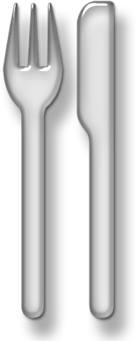 Knife Fork Cutlery Spoon Clip Art - Knife Fork Cutlery Spoon Clip Art (512x512)