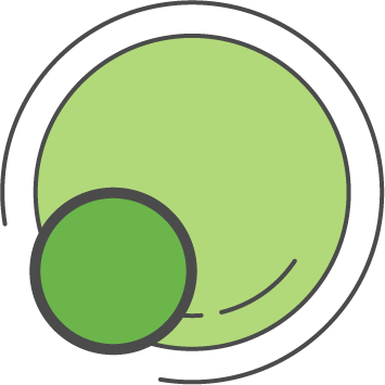 People Following Directions With Text And Illustrations - Circle (355x355)