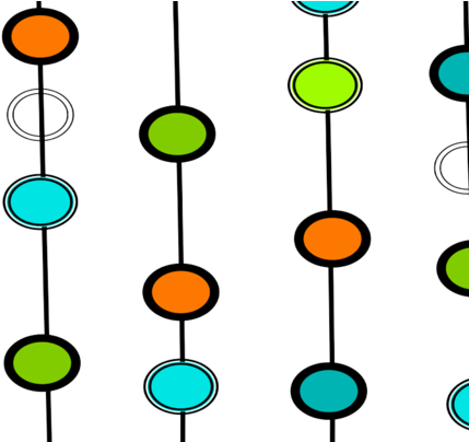 M#century Modern Circles Fabric By Hot4tees Bg@yahoo - Circle (470x403)