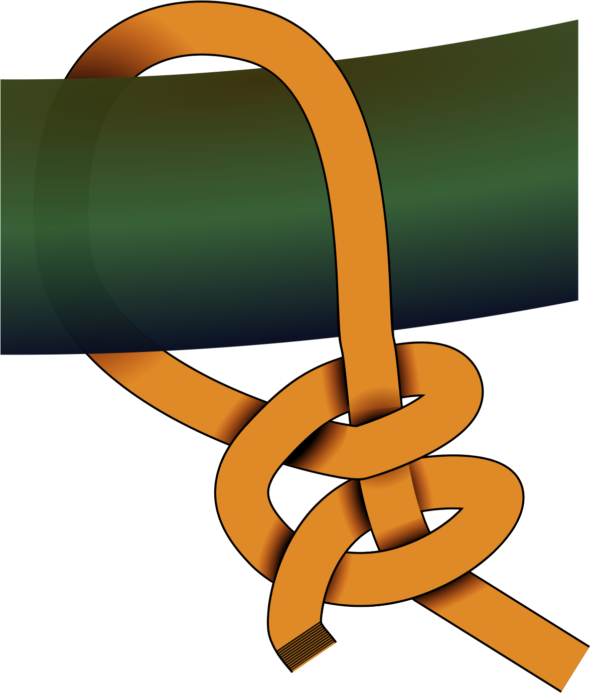 Two Half Hitches Knot (1200x1389)