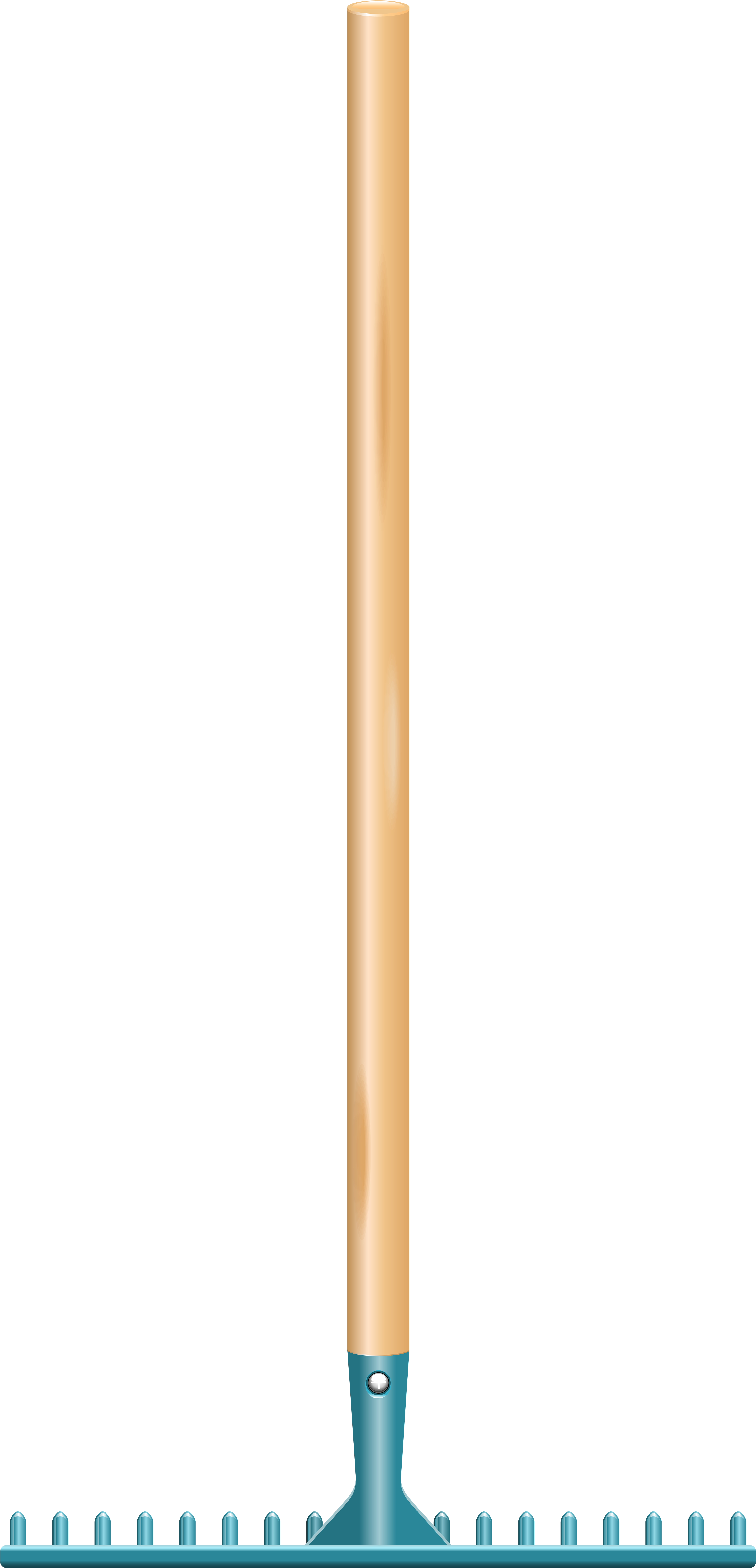 Garden Rake Png Clip Art - Rake Png (3855x8000)