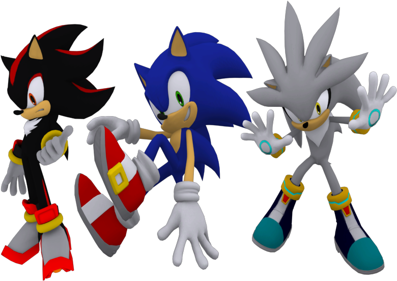 Sonic Shadow And Silver By Knightshroudg-d79hvow - Shadow The Hedgehog (800x600)