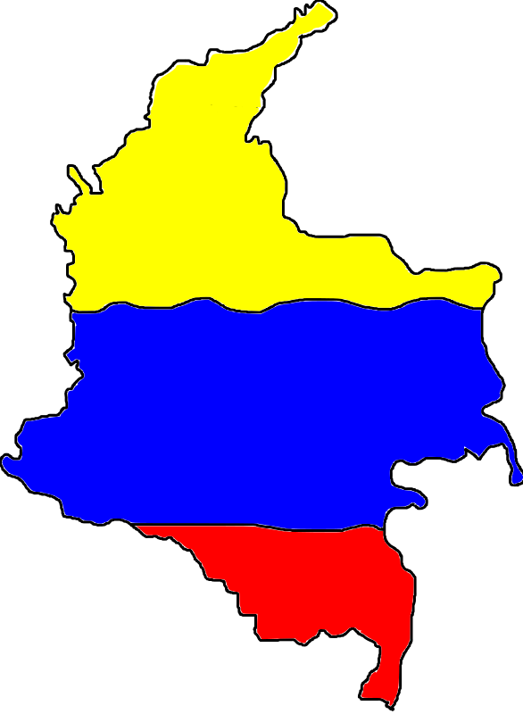 Get Notified Of Exclusive Freebies - Mapa De Colombia En Png (1759x2400)