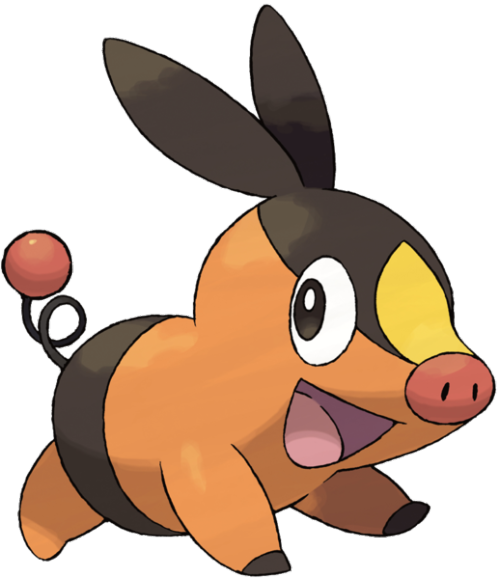 Male Tepig After The Pig From Charlotte's Web Credit - Pokemon Black And White Tepig (500x579)