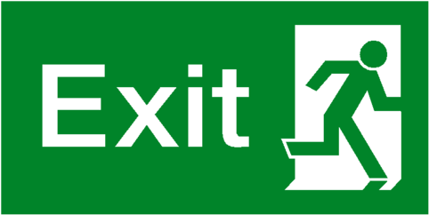 Cyo M30 Maori Emergency Exit Sign Safety S Limited - Braille Signs - Fire Exit (600x600)