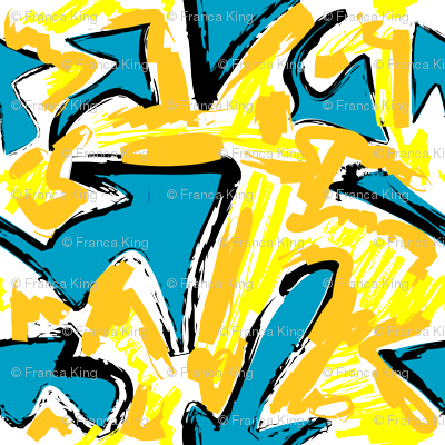 Arrow Graffiti - Illustration (400x400)