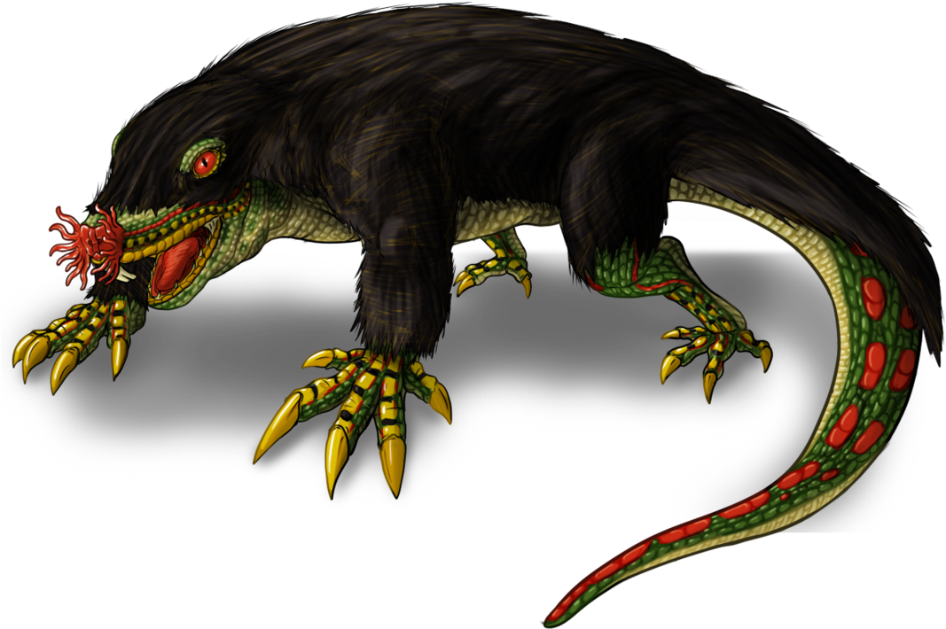 Painting Deviantart Reptile Digital Art - Drawing (1076x743)