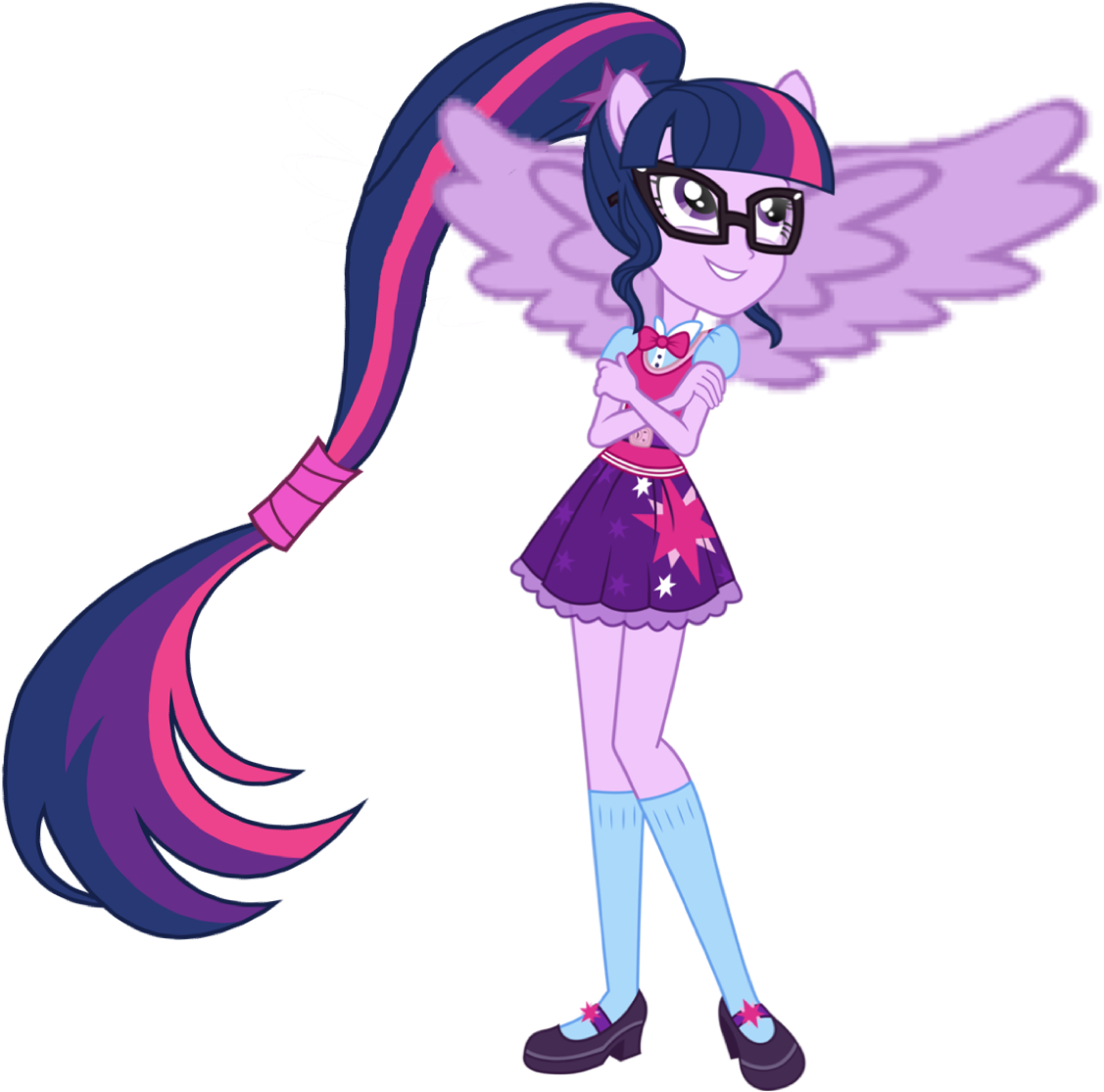 Casual Sci-twi - Twilight Sparkle Dance Magic (1138x1125)