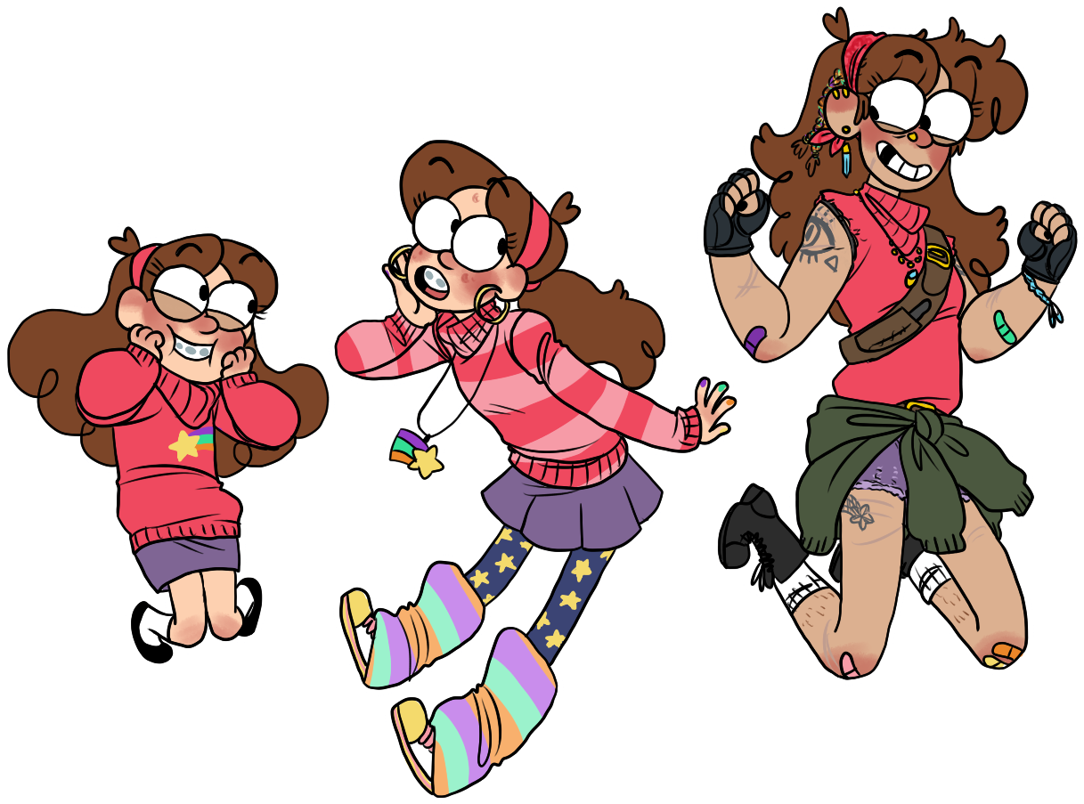 Discover - Kawaii Mabel Y Dipper (1232x923)